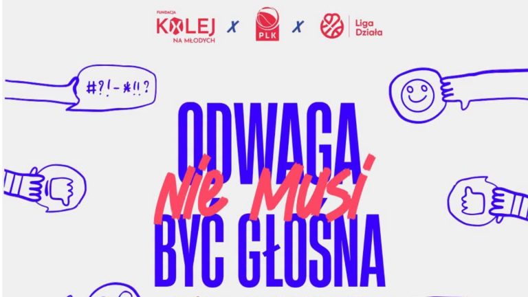 Polska Liga Koszykówki i Fundacja Kolej na Młodych łączą siły w walce z przemocą rówieśniczą