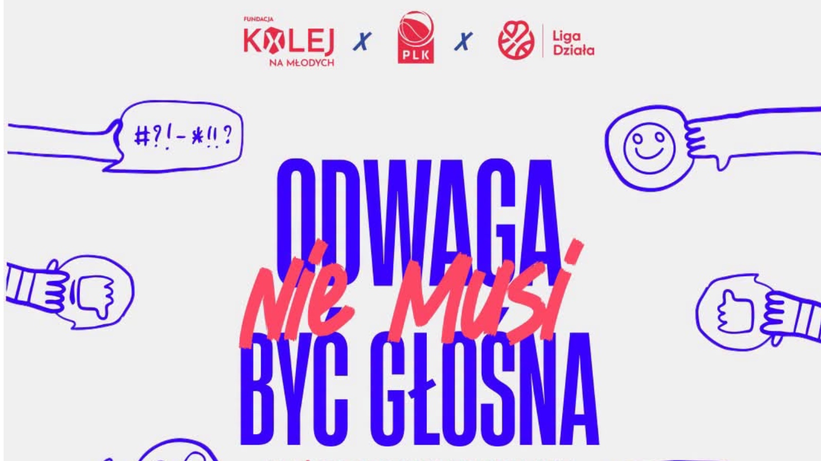 Polska Liga Koszykówki i Fundacja Kolej na Młodych łączą siły w walce z przemocą rówieśniczą