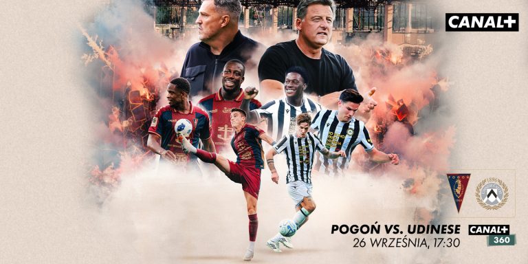 Pogoń Szczecin – Udinese: gdzie oglądać? Transmisja „Meczu dla Dymka 2.0” w CANAL+