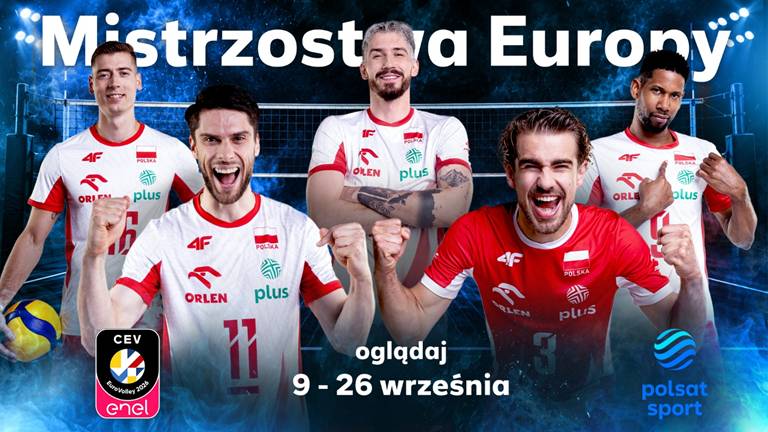 Mistrzostwa Europy siatkarzy 2026 w Polsacie. Gdzie oglądać mecze? Plan transmisji ME siatkarzy