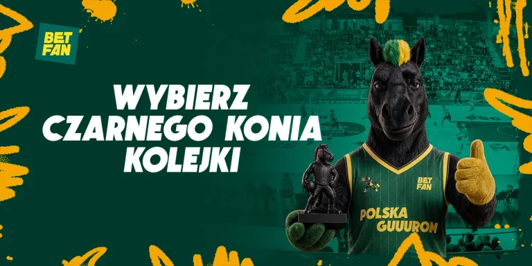 Czarny Koń Kolejki BETFAN – nowa inicjatywa w PGE Basket Lidze