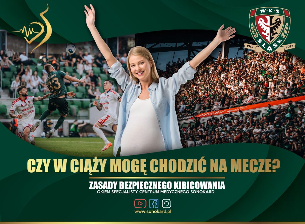 Śląsk Wrocław tworzy stadion przyjazny kobietom w ciąży. To pierwsza taka inicjatywa w Polsce