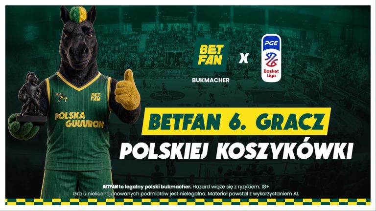 BETFAN nowym sponsorem Polskiej Ligi Koszykówki