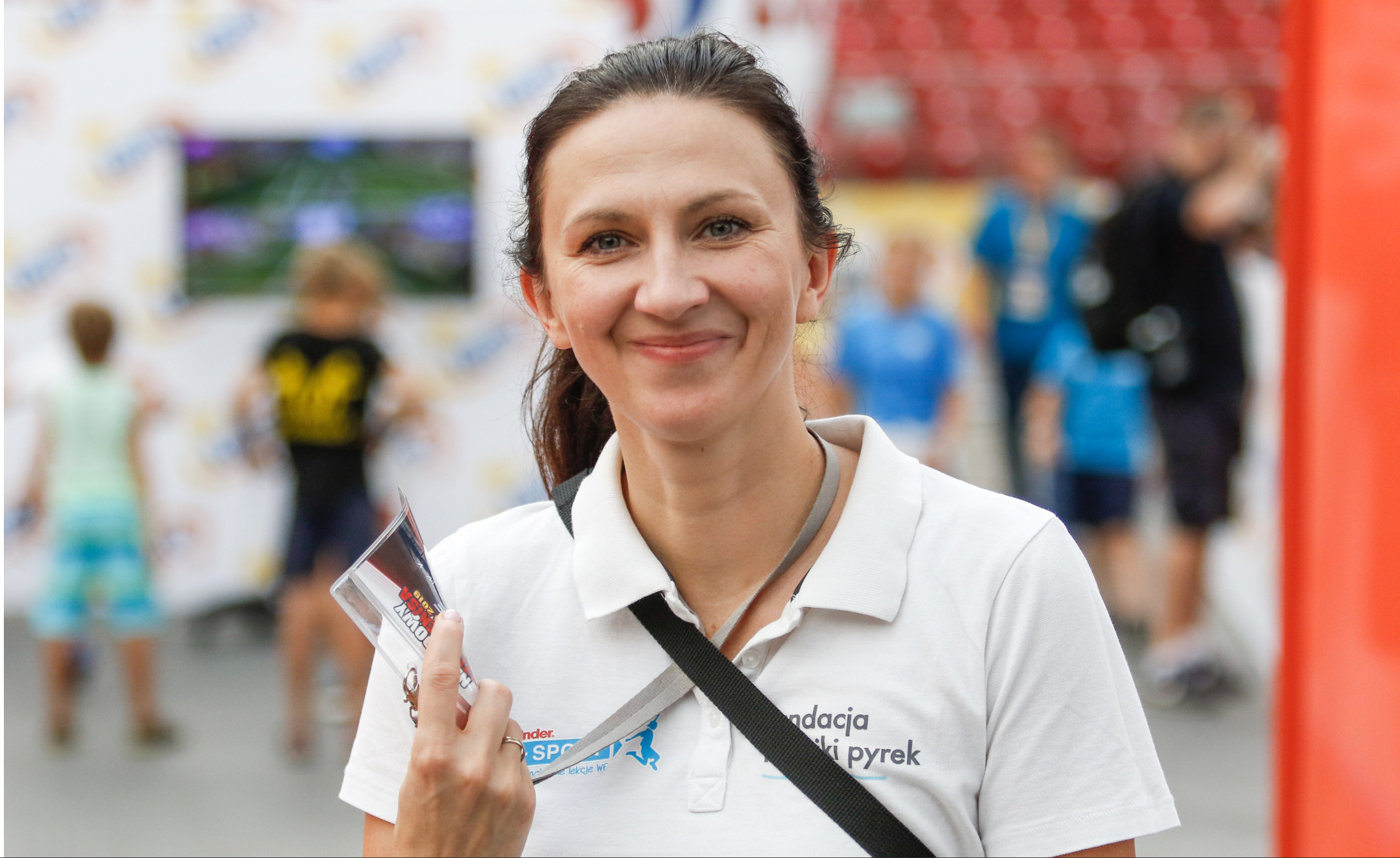 31.08.2019 Warszawa Stadion Narodowy Tenis Narodowy Dzien Tenisa 2019 N/z Monika Pyrek Foto Adam Starszynski / PressFocus 31.08.2019 Warsaw Tenis Polish National Tenis Day 2019 Monika Pyrek Credit Adam Starszynski / PressFocus