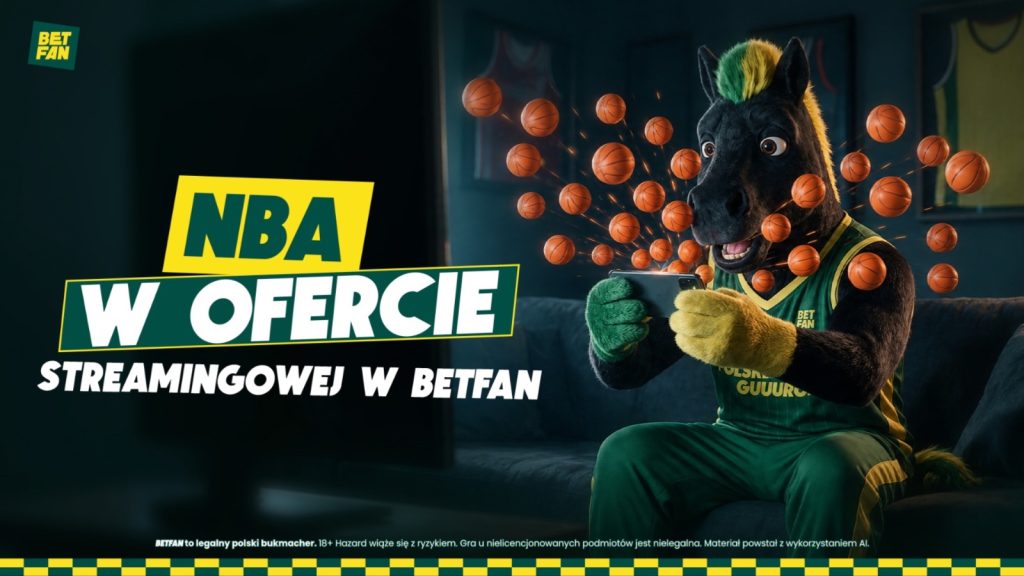 Fani NBA i tenisa ATP obejrzą mecze w BETFAN. Polski bukmacher znacząco rozszerza ofertę streamingową