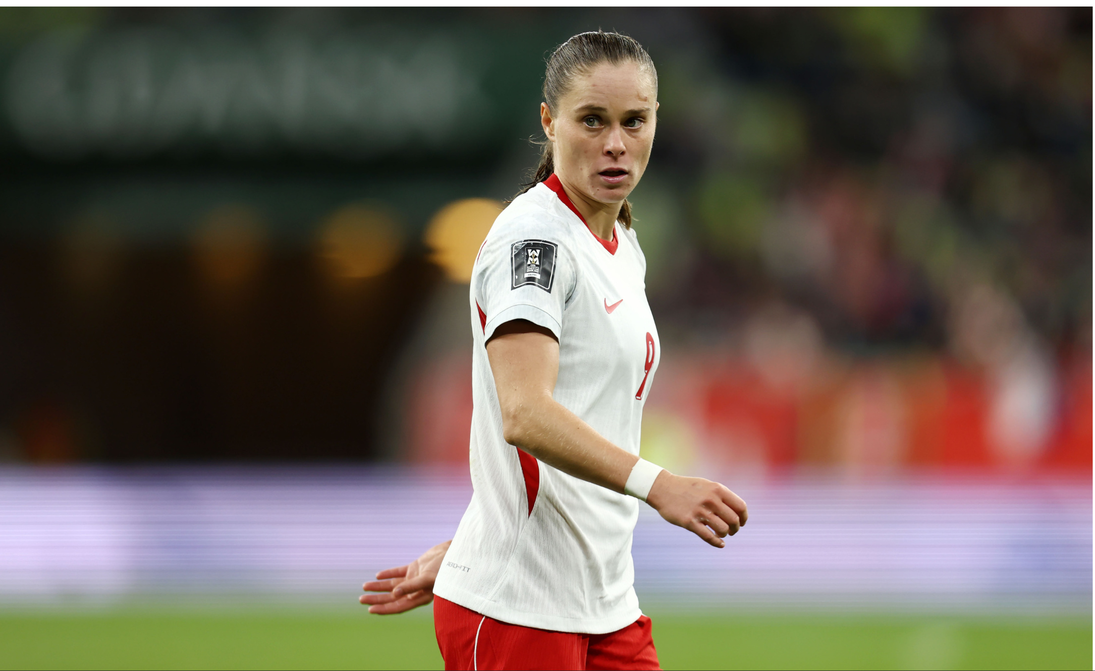 2026.10.13 Gdansk Pilka nozna kobiet Mecz eliminacyjny do MS Polska - Belgia N/z Ewa Pajor Foto Piotr Matusewicz / PressFocus 2026.10.13 Gdansk Football Womens World Cup Qualifier Poland - Belgium Ewa Pajor Credit: Piotr Matusewicz / PressFocus