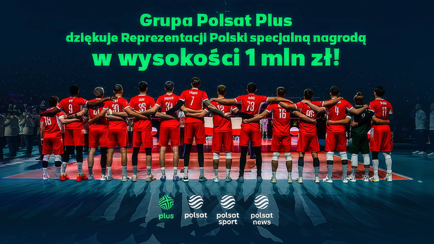 Nagroda finansowa od Grupy Polsat dla polskich siatkarzy