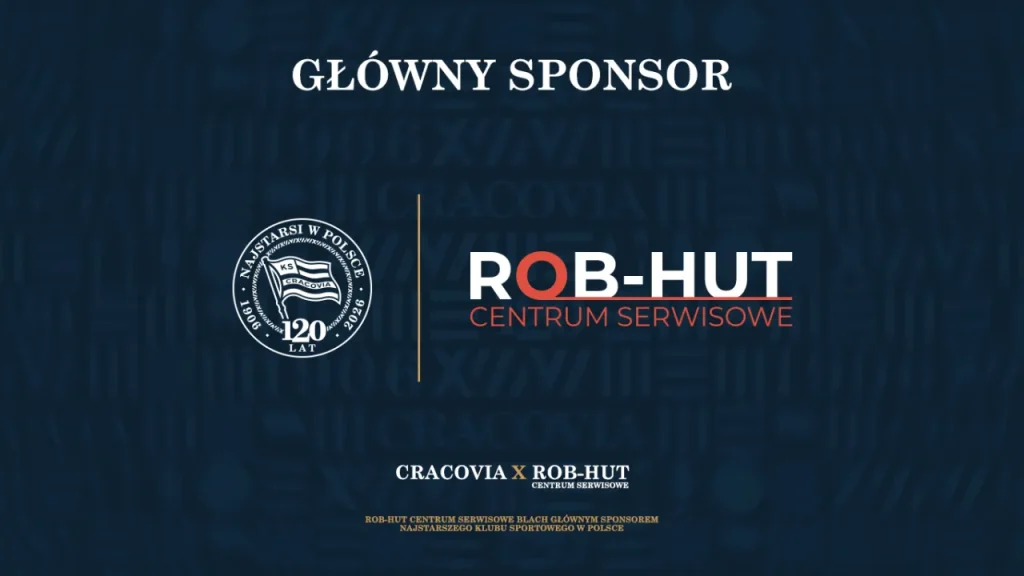 Cracovia zmienia układ sponsorów na koszulce