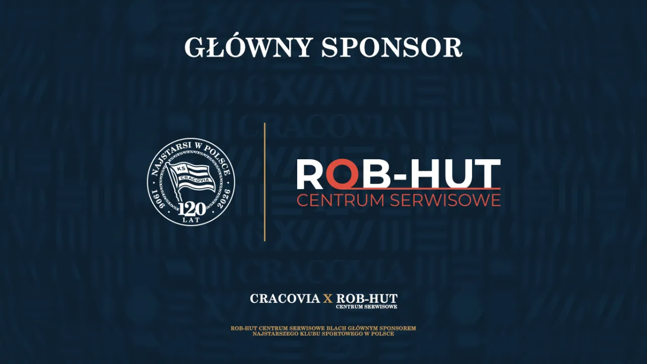 Cracovia zmienia układ sponsorów na koszulce