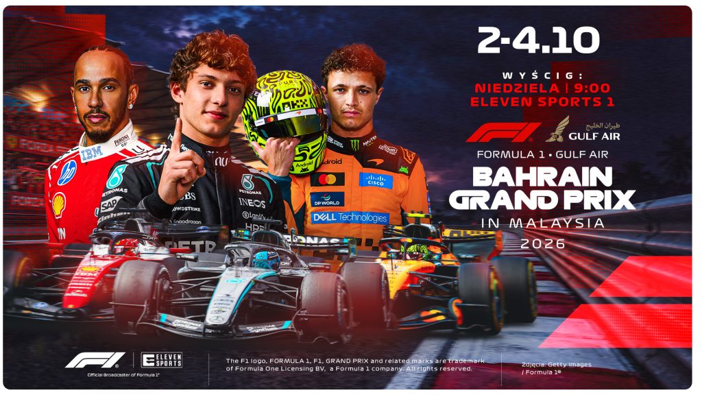 Grand Prix Bahrajnu F1: gdzie oglądać? Transmisja wyścigu w Eleven Sports